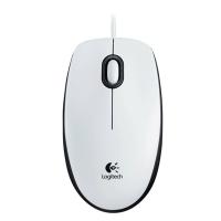 LOGITECH M100 oem žična optična bela miška
