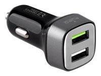 PURO car charger 2 USB 2.4A w.