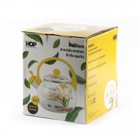  Hop čajnik rumena lilija 2,2l / indukcija / emajl