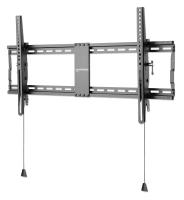 Manhattan Stenski nagibni TV nosilec 43''-100'' , 70kg, naklon +3 to -12°, črne barve