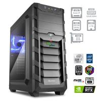 PCPLUS Dream machine i7-10700 32GB 500GB NVMe SSD 2TB HDD GeForce RTX 3070 8GB RGB gaming namizni računalnik