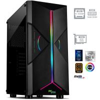 PCPLUS Storm i5-10400F 16GB 512GB NVMe SSD GeForce GTX 1650 4GB RGB gaming namizni računalnik