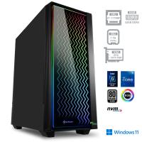PCPLUS Storm i7-11700F 32GB 1TB NVMe SSD GeForce RTX 3070 8GB Windows 11 Home RGB gaming namizni računalnik