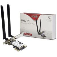 INTER-TECH DMG-35 3000 Mbps WLAN AX + Bluetooth PCI express Dual Band mrežna kartica