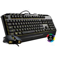 COOLER MASTER Devastator 3 žični osvetlitev 7 barv slo tisk gaming komplet