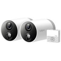 TP-LINK Tapo C400S2 3,15mm dnevna/nočna WiFi FHD črno/bela brezžična zunanja nadzorna kamera 2 kom