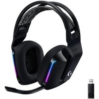 LOGITECH G733 LIGHTSPEED Wireless RGB Gaming z mikrofonom črne slušalke