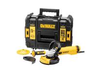 KOTNI BRUSILNIK 1200 W 125 mm - KIT Dewalt DWE4217KT