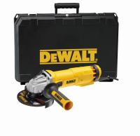 KOTNI BRUSILNIK 1400 W 125 mmDRSNO STIKALO; V KOVČKU Dewalt DWE4237K