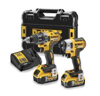 SET VRT/UDAR. VIJAČ 18V (DCD791/DCF887) TSTAKDCD791+DCF887+2x5,0Ah+TSTAK Dewalt DCK268P2T