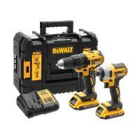 AKU 18V SET DCD777, DCF787 + 2x 2.0Ah TSTAK  Dewalt DCK2059D2T