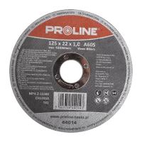 REZALNA PLOŠČA ZA NERJAV.JEKLO T41,115X1,0X22A60S PROFIX 44013
