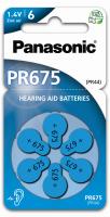 Panasonic baterije za slušni aparat PR675  PR675LH/6LB ODPRODAJA