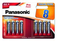 Panasonic baterije PRO Power AA/8 pack LR6PPG/8BW