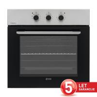 VOX vgradna pečica SBM 6510X3D A, 65 l, 9+3 prog., SteamBase, 3D Cook