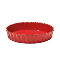Emile Henry Pekač za pito 28cm / 2l / rdeč / keramika