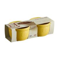Emile Henry Set 2 kos Ramekins Souffle n°9 / 0,15l / keramika / rumen