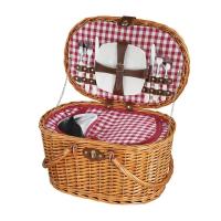 Cilio Set piknik košara Riva + 2xpribor + 2xkrožnik + 2xkozarec 45x31x25CM