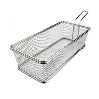 ILSA Košara za serviranje Mini pravokotna 21x11xh6cm 1-ročaj / inox