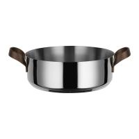 Alessi Edo nizka kozica 28cmxh11,5 / 5l / 2 ročaja / inox