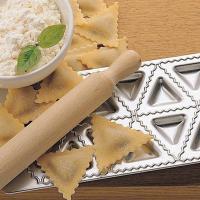 Imperia Model za raviole z valjarjem Raviolamp 18 tortelli / aluminij, les