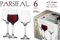  Kelihi za rdeče vino ACF Parsifal / set 6 / 295ml / steklo