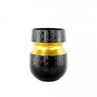  Luxury vaza črno-zlata Weissestail / 20xh26cm / keramika