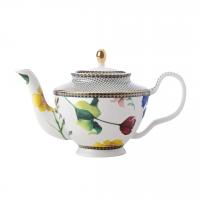 Maxwell&Williams Dekorativni čajnik s filtrom Contessa 500ml / bel / porcelan