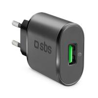 SBS  ADAPTER HITRI USB-A 18W BLACK