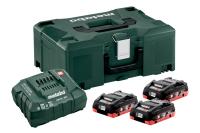 Metabo Basic-Set 3 x LiHD 4,0 Ah (685133000)