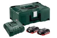 Metabo Basic-Set 2 x LiHD 4,0 Ah (685130000)