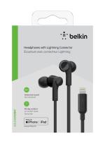 Belkin  SOUNDFORM Lightning slušalke Črne