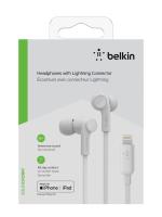 Belkin  SOUNDFORM Lightning slušalke Bele