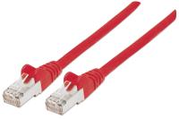 Intellinet Mrežni kabel 1 m Cat6A, CU, Rdeč