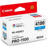 Canon ČRNILO PFI-4100 CYAN ZA IMAGEPROGRAF PRO-1100, 80 ml