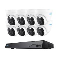 Reolink  NVR snemalnik NVS16-8MD8 4K, 8MP, 16 kanalni NVR, 4TB HDD, 8x Kamera POE