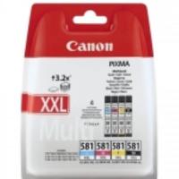 Canon KOMPLET CLI-581 CYAN XXL, MAGENTA XXL, RUMENA XXL, ČRNA XXL za TS705/6350/8350/9550,TR7550/TR8