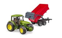 BRUDER JOHN DEERE 6920 TRAKTOR S PRIKOLICO L=298/390mm