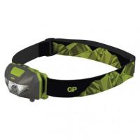 GP naglavna LED svetilka CH32, 80 lm, 30m, 3× AAA