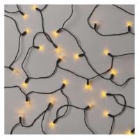 LED božična veriga – tradicionalna, 26,85 m, zunanja in notranja, vintage