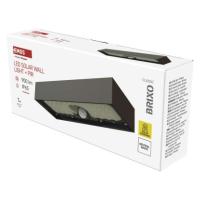 Solarna LED svetilka BRIXO s senzorjem gibanja, črna, nevtralna bela