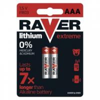 Baterija RAVER litijska FR03 AAA 2 blister