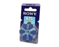 SONY Baterija za slušne aparate PR675-D6A