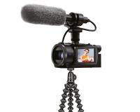 SONY Handycam® 4K FDR-AX53B z mikrofonom in držalom