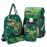 TORBA ŠOLSKA 4D DINO
